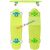 Volten Cruiser skateboard neon yellow
