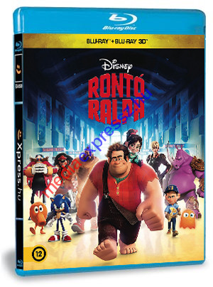 Rontó Ralph Blu-ray 3D + Blu-ray