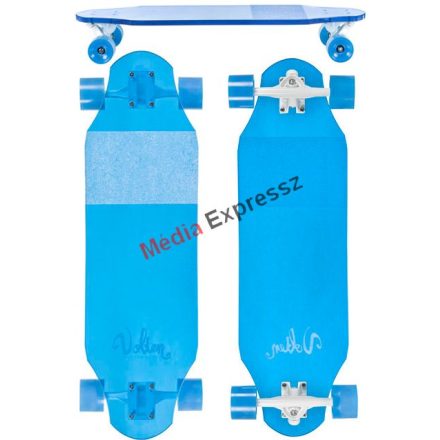Volten Clear series Ice blue  longboard