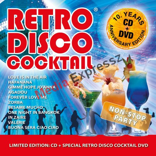 Retro Disco Cocktail CD+DVD  10.Years Anniversary Edition 