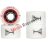 Juice SPIKED SERIES NRG medium red 62mm x 38mm / 93 A 4 db