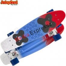 Juicy Susi vinyl board 2nd. generation red/blue/white