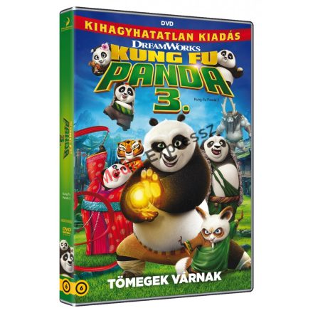 Kung Fu Panda 3. Tömegek Várnak DVD 