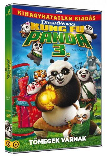 Kung Fu Panda 3. Tömegek Várnak DVD 