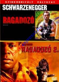 Schwarzenegger - Ragadozó/ Ragadozó 2 (2 db DVD) - Szinkronizált változat