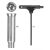 Luigino Tengely 8mm - 8db / szett (Luigino Axle kit 8mm+4 mm)